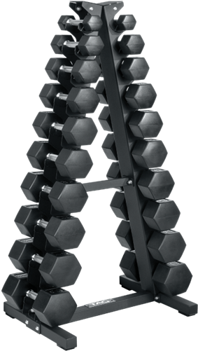 HEX A-Frame Dumbbell Rack