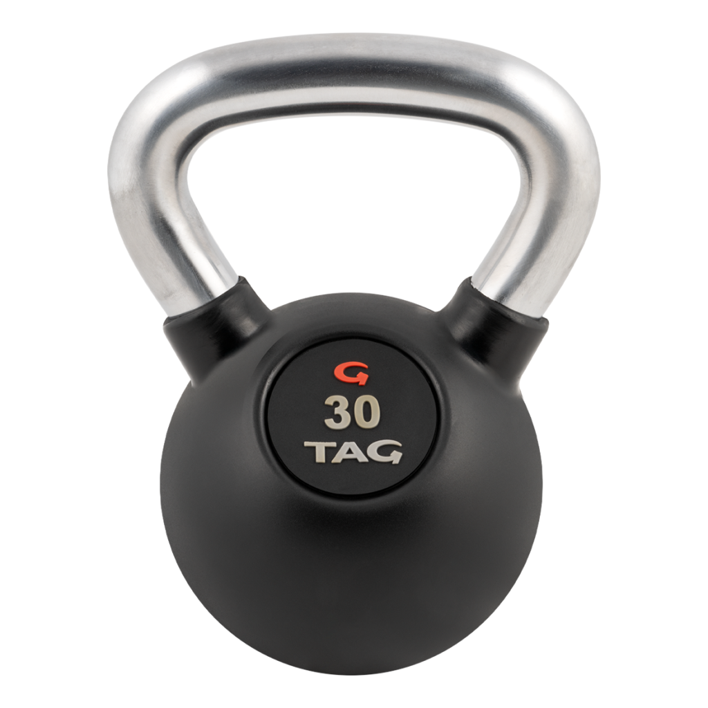 TAG Fitness Rubber Encased Kettlebell