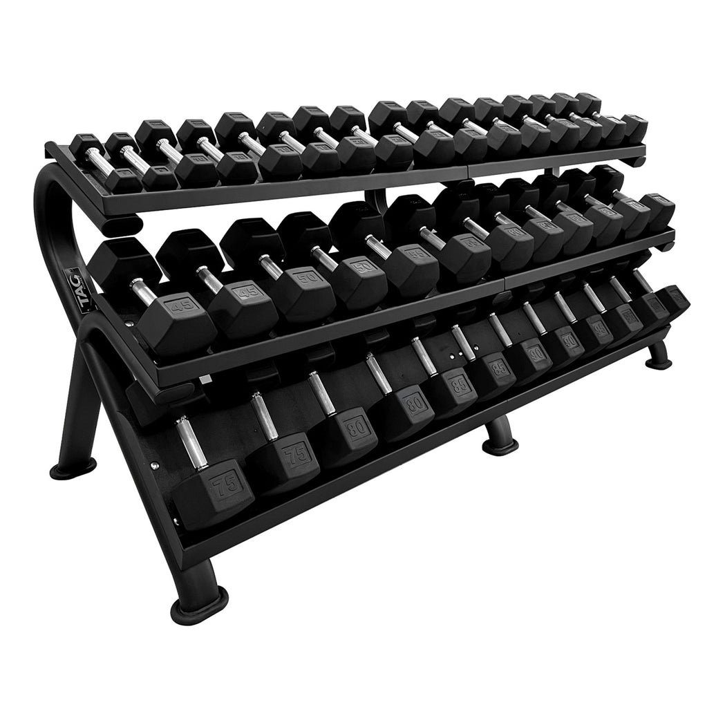TAG Fitness HEX Mega Dumbbell Rack
