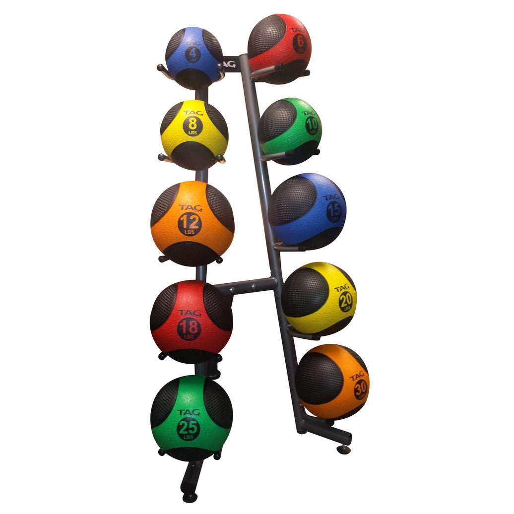 TAG Fitness Medicine Ball Rack (Holds 10)