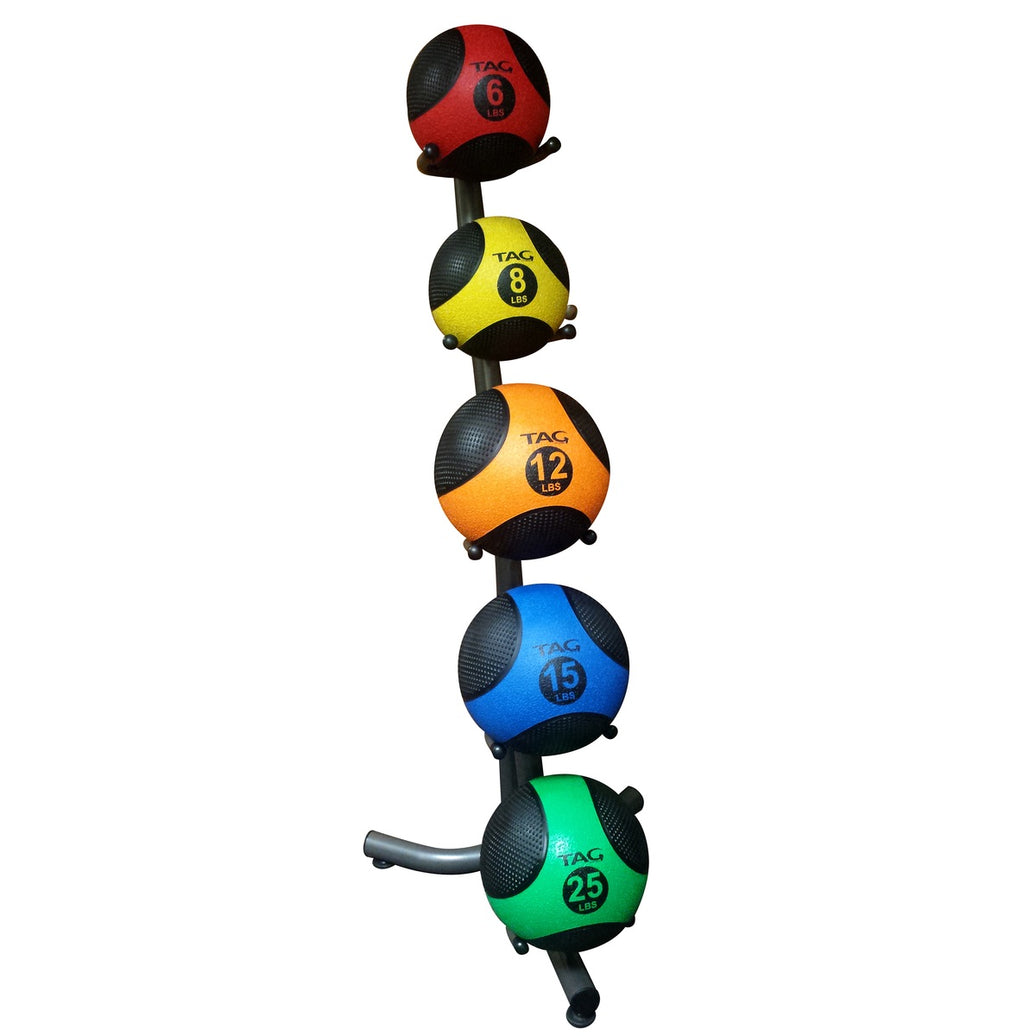 TAG Fitness Medicine Ball Rack (Holds 5)
