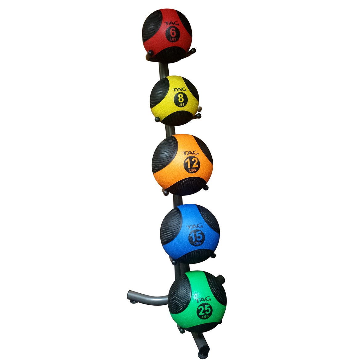 TAG Fitness Medicine Ball Rack (Holds 5)