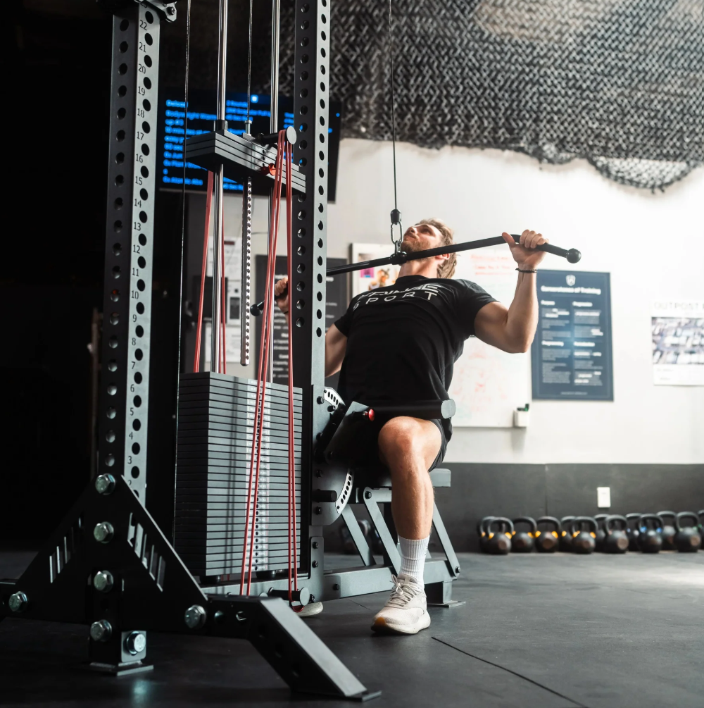 Fringe Sport The Walrus: Single Tower Low Row & Lat Pulldown
